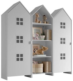 Бял отворен детски гардероб 173x171,5 cm CASAMI BRUGES – Vipack