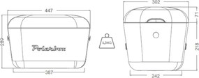 Розова хладилна чанта 20 l Pop – Polarbox