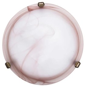 Rabalux 3253 - Таванно осветително тяло ALABASTRO 1xE27/60W/230V, алабастрово стъкло