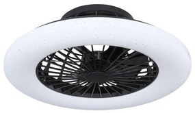 Globo 03628B - LED Димируем плафон с вентилатор LED/30W/230V + д.у.