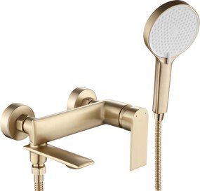 Смесител за вана REA Veneta Brush Gold