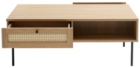 Масичка за кафе в естествен цвят 60x110 cm Pensacola – Unique Furniture