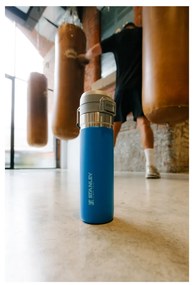Синя термо бутилка от неръждаема стомана 1,06 l QUICK FLIP Azure – Stanley