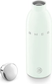 Термо бутилка SMEG Clima 50's Style WBF01PG, 500 мл, Херметично затваряне, Двустенна, Неръждаема стомана 18/8, Зелен