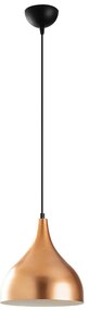 Черно и в меден цвят висящо осветително тяло ø 26 cm Sağlam – Opviq lights