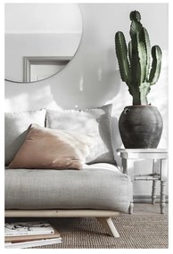 Табуретка за крака Natural Clear/Beige Senza - Karup Design