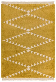 Килим в цвят горчица 200x290 cm Rocco – Asiatic Carpets