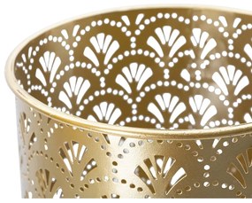 Комплект от 2 стойки за саксии в златисто, височина 52 cm Golvy - Mauro Ferretti