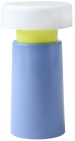 Синя LED затъмняваща се настолна лампа (височина 17,5 cm) Victoria – Remember