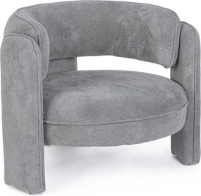 Сиво кресло Aisha – Bizzotto