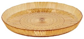 Оранжева стъклена чиния за сервиране ø 30 cm Kusintha - Bitz