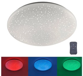 Leuchten Direkt 14242-16 - LED RGB Димируема лампа SKYLER LED/18W/230V + д.у.