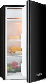 Klarstein Alleinversorger, черен, хладилник, 91 л, клас F, 2 етажа на фризерното отделение