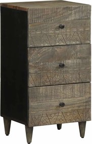 4017815 vidaXL Шкаф 40x33x75 cm Масивна дървесина Манго