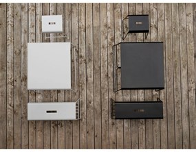 Бял метален стол A-Stool – Zone