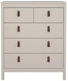 Сиво-бежов скрин 82x99x38 cm Madrid – Tvilum