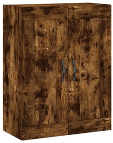 830377 vidaXL Стенен шкаф опушен дъб 69,5x34x90 см инженерно дърво