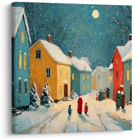 Картина на платно – Спокойна коледна нощ