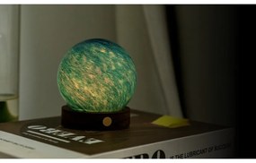 Светлинна декорация с USB в тъмно естествен цвят ø 8 cm Galaxy Breeze – Gingko
