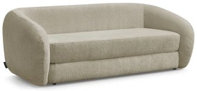 Светлокафяв шенилов сгъваем диван 228 cm Neyo – Bobochic Paris