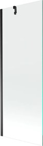 Mexen Next параван за вана 1-крилен 70 x 150 см, прозрачен, черен - 895-070-000-00-00-70