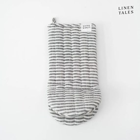 Ленена ръкавица за фурна Thin Black Stripes – Linen Tales