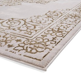 Kилим в светлосиво и златисто 120x170 cm Artemis – Think Rugs