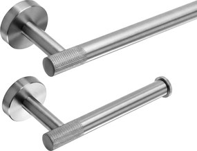 Комплект аксесоари за баня GRID Brush Nickel 4 части