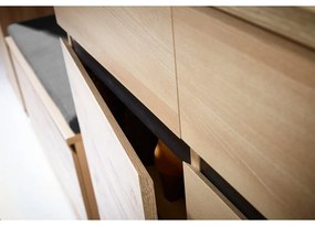 Шкаф за обувки в декор от бук с чекмеджета Lissabon - Germania