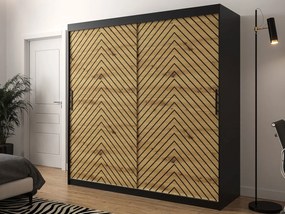 Плъзгащ се гардероб Jodelka-Mauro-Artisan-Дължина: 200 cm