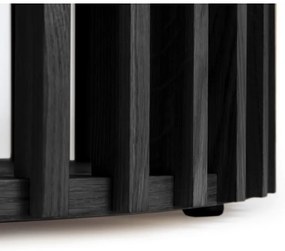 Масичка за кафе от черен дъб , ø 83 cm Drum - Woodman