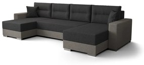Разтегателен диван в П-образна форма  GARD, 340x90x159, sawana 05/sawana 21