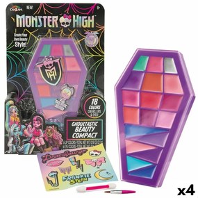 Грим Комплект за Деца Monster High Feeling Fierce 10 x 16,5 x 2 cm 4 броя
