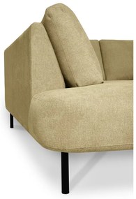 Ъглов диван в цвят жълта охра (ляв ъгъл/"U" форма) Hero – Scandic