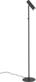 Черна подова лампа (височина 150 cm) Paris – House Nordic