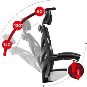 Стол за игри Huzaro Combat 5.0 Mesh-Leuko