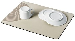 Бежова гумена тавичка за оттичане за съдовете 40x30 cm Dima – Wenko