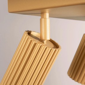 Прожектор в златист цвят 25x25 cm Gleam – Sollux