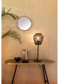 Черна настолна лампа Lena - White Label