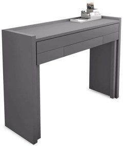 Сиво разтегателно бюро 36x110 cm Mel - Woodman