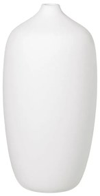 Бяла керамична ваза, височина 25 cm - Blomus