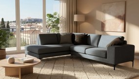 Ъгъл диван Senso-Right-250φ 180β cm.-Gray