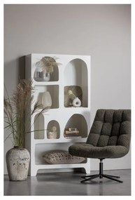 Бял шкаф за книги 95x180 cm Caz - WOOOD