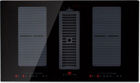 Klarstein Full House Down Air System, индукционна печка + аспиратор, 481 м³/ч, клас на енергийна ефективност A+