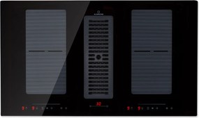 Klarstein Full House Down Air System, индукционна печка + аспиратор, 477 м³/ч, клас на енергийна ефективност A