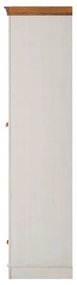 Бял гардероб от масивен бор 65x180 cm Anita – Støraa