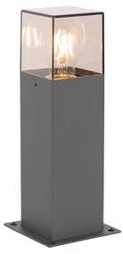 Интелигентна индустриална външна подова лампа антрацит 30 см с Wi-Fi P45 - Denmark