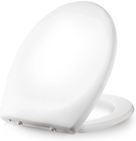 Blumfeldt Kaiana, тоалетна седалка, О-образна форма, автоматично сгъване, антибактериална, бяла
