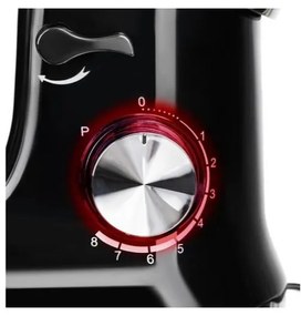 Планетарен миксер Ruhhy RH-16746, 1700W, 4.5 литра, 8 скорости + Пулс, 3 приставки, ПОДАРЪК - Пош и 24 шприца