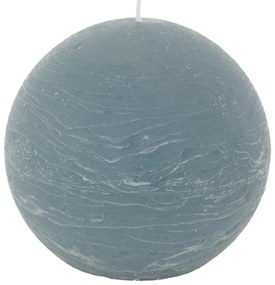 Свещ без аромат atmosphera Olia, Топка, 10 cm - Син